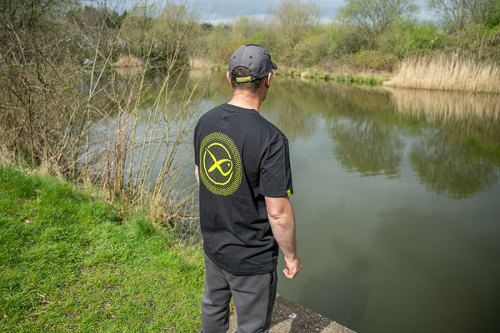 Tricou Matrix Large Logo T-Shirt Black/Lime [4]