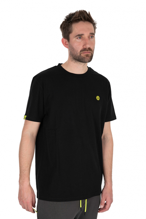 Tricou Matrix Large Logo T-Shirt Black/Lime [3]