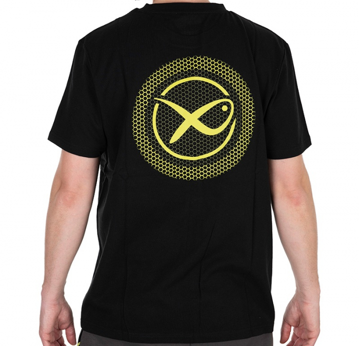 Tricou Matrix Large Logo T-Shirt Black/Lime [2]