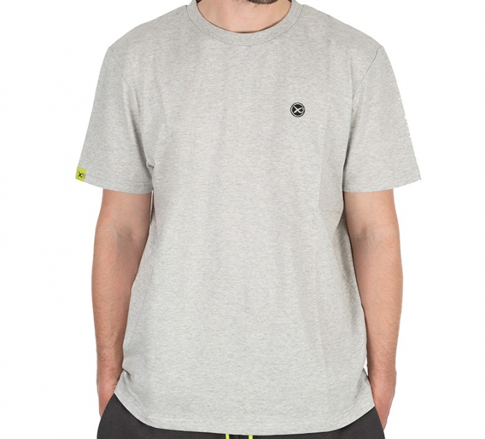 Tricou Matrix Large Logo T-Shirt Marl Grey [1]