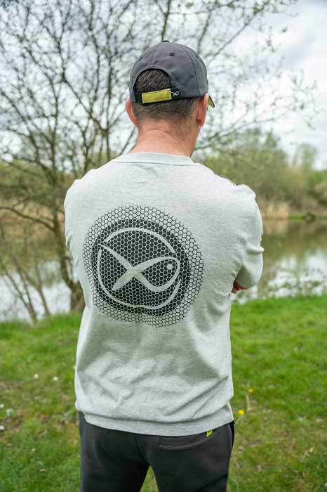 Tricou Matrix Large Logo T-Shirt Marl Grey [10]