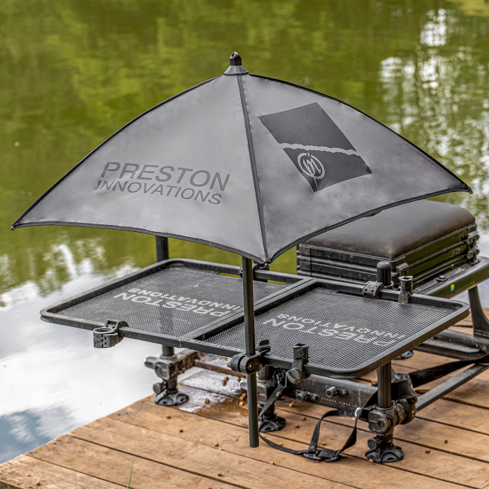 Umbrela Protectie Nada Preston Offbox Grey Bait Brolly [2]