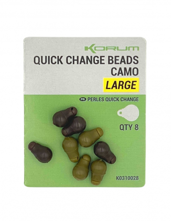 ACCESORII MONTURI - Bilute Antisoc Korum Quick Change Beads Camou 8buc/plic