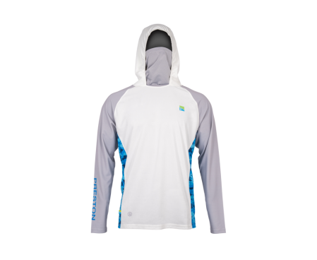 Tricouri si Bluze - Bluza Preston Performance Hooded Sun Shirt UPF-40