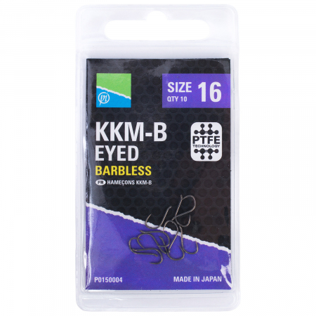 Carlige fara barbeta - Carlige Preston KKM-B Barbless 10buc/plic