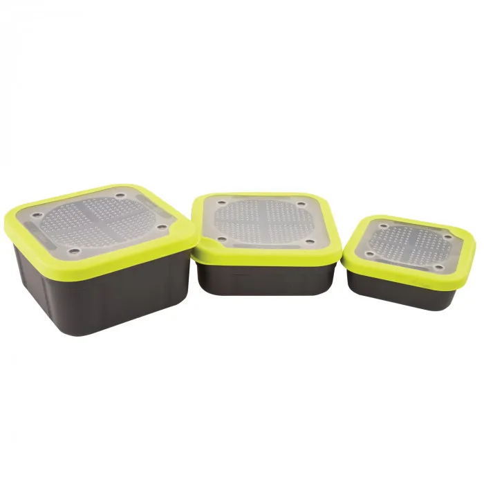 ACCESORII NADIRE - Cutie Pentru Momeala Matrix Grey/Lime Bait Boxes