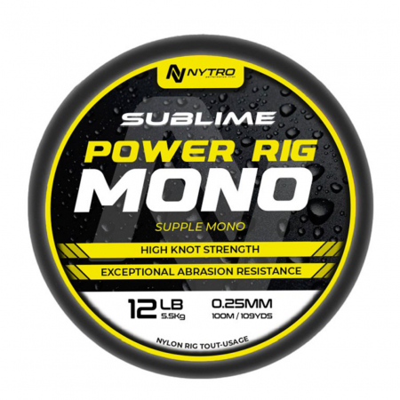 FIRE - Fir Monofilament Nytro 100m Sublime Power Rig Mono