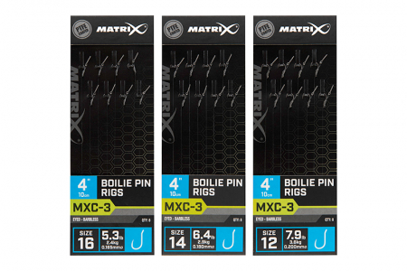 Riguri Matrix MXC-3 Barbless Boilie Pin 10cm 8buc/plic [1]