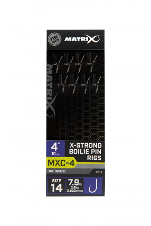 Riguri - Riguri Matrix MXC-4 Barbless X-Strong Boilie Pin 10cm 8 buc/plic