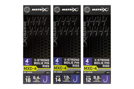 Riguri Matrix MXC-4 Barbless X-Strong Boilie Pin 10cm 8 buc/plic [1]