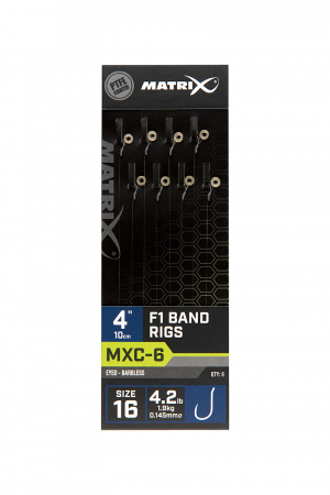 Riguri - Riguri Matrix MXC-6 Barbless F1 Band Rigs 10cm 8buc/plic