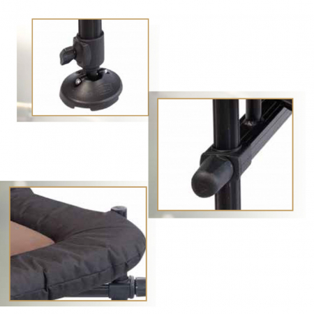 Scaun Pescuit Rive Siege D36 Black [1]