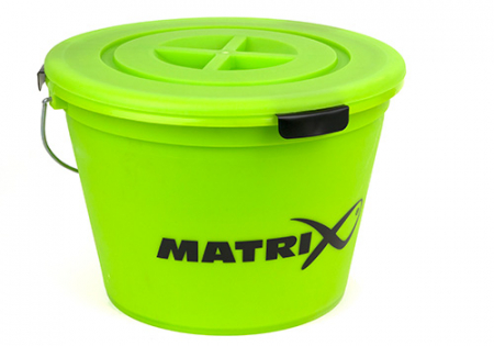 Set Nadire Matrix Fishing Lime Bucket, Galeata 20L + Capac + Lighean + Sita 35cm [1]