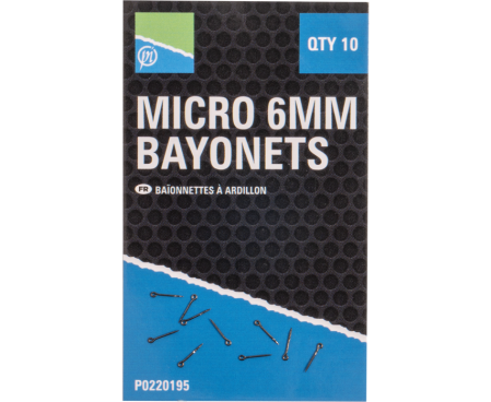 ACCESORII MONTURI - Spini Momeala Preston Micro Bayonets 6mm