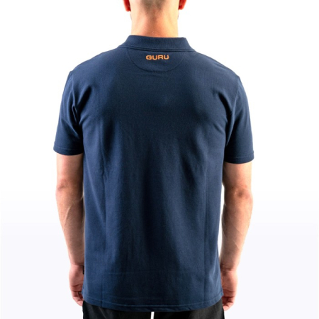 Tricou Guru Polo Navy/Orange [1]