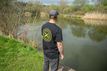 Tricou Matrix Large Logo T-Shirt Black/Lime [3]