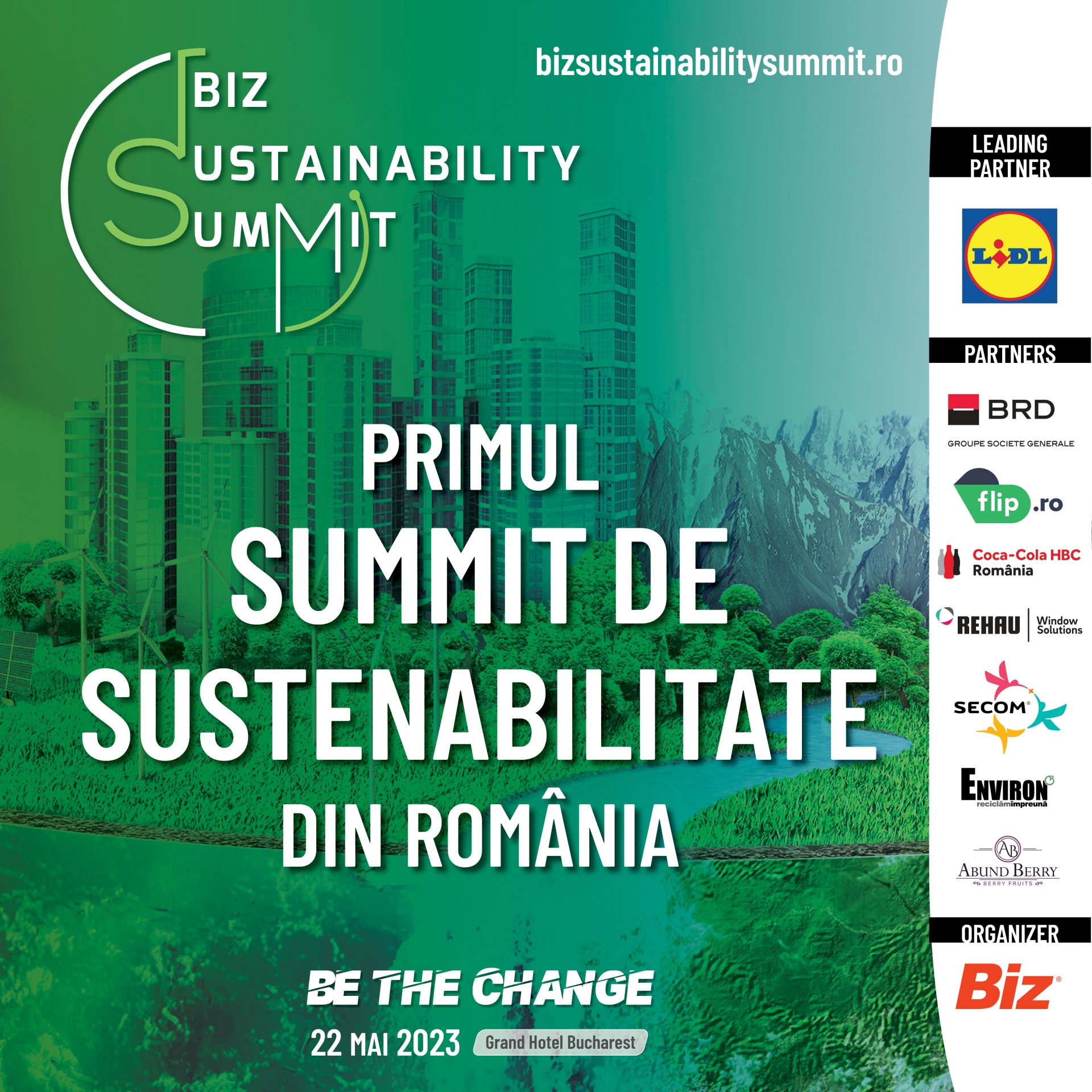 Primul summit de sustenabilitate din România