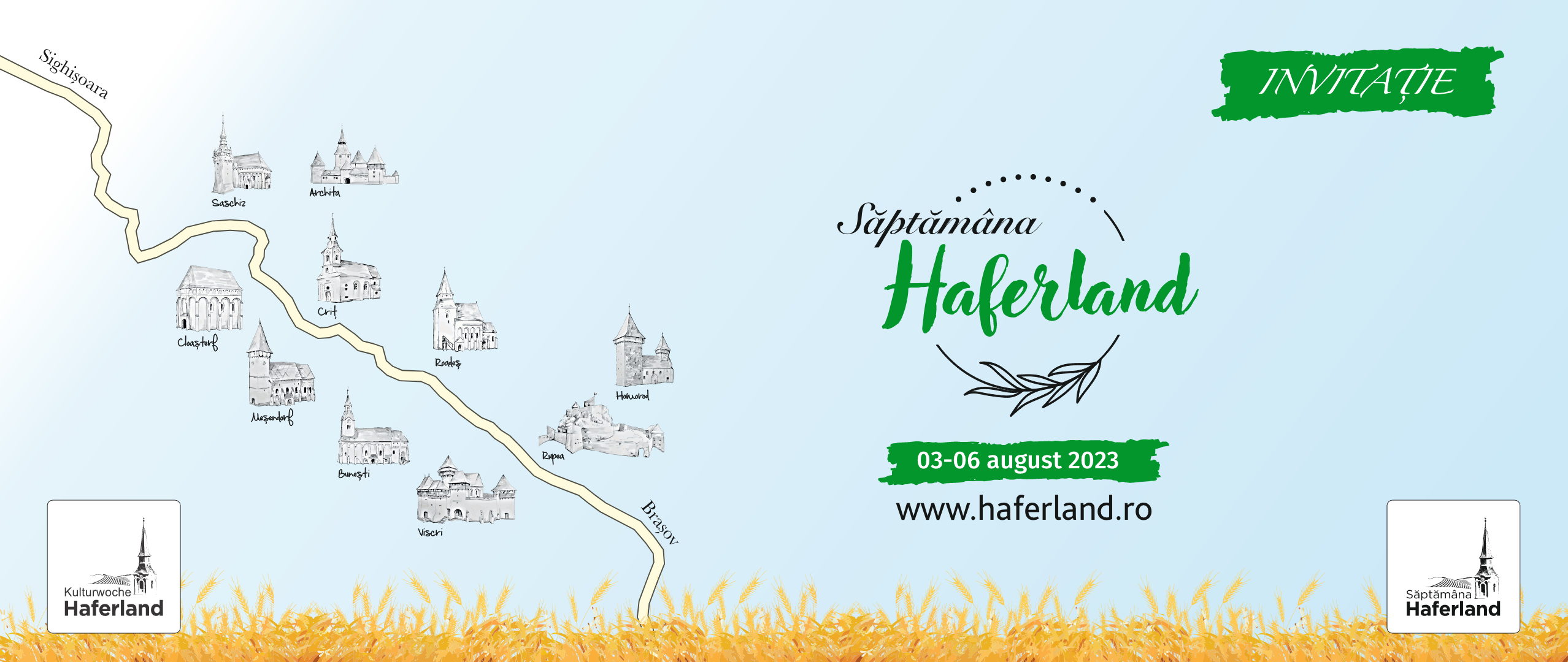 Vă invităm la a XI-a ediție a Festivalului Săptămâna Haferland