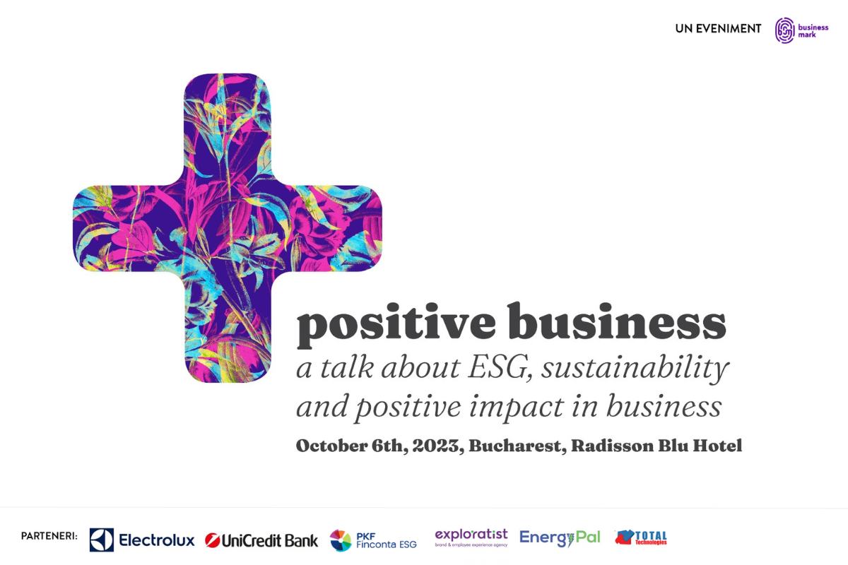 Positive Business - a talk about ESG, sustainability, and positive impact in business