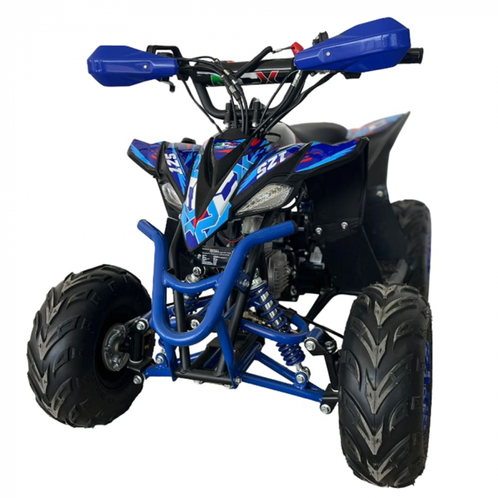 Atv 125cc NCX Furious Six Sport 6" 4T benzina negru/albastru [1]