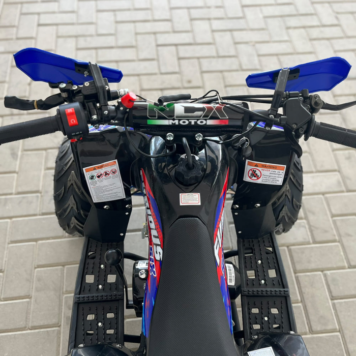 Atv 125cc NCX Furious Six Sport 6" 4T benzina negru/albastru [7]