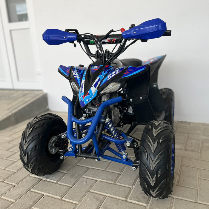 Atv 125cc NCX Furious Six Sport 6" 4T benzina negru/albastru [2]