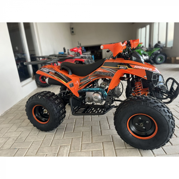 Atv Ranger 8" 125cc 4T benzina portocaliu semi-automat [5]