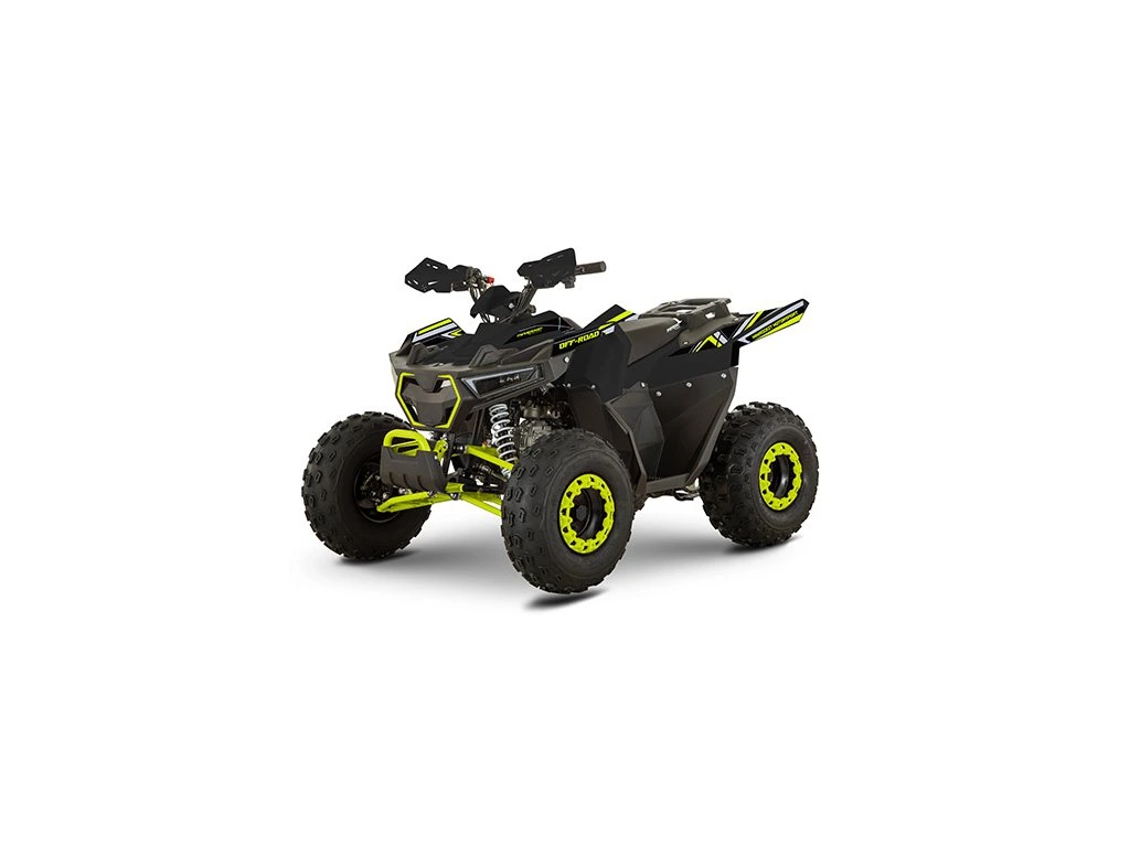 Atv 140cc Mini Rocket Panther 8" semi-automat 4T benzina viteze 3+1 verde [4]