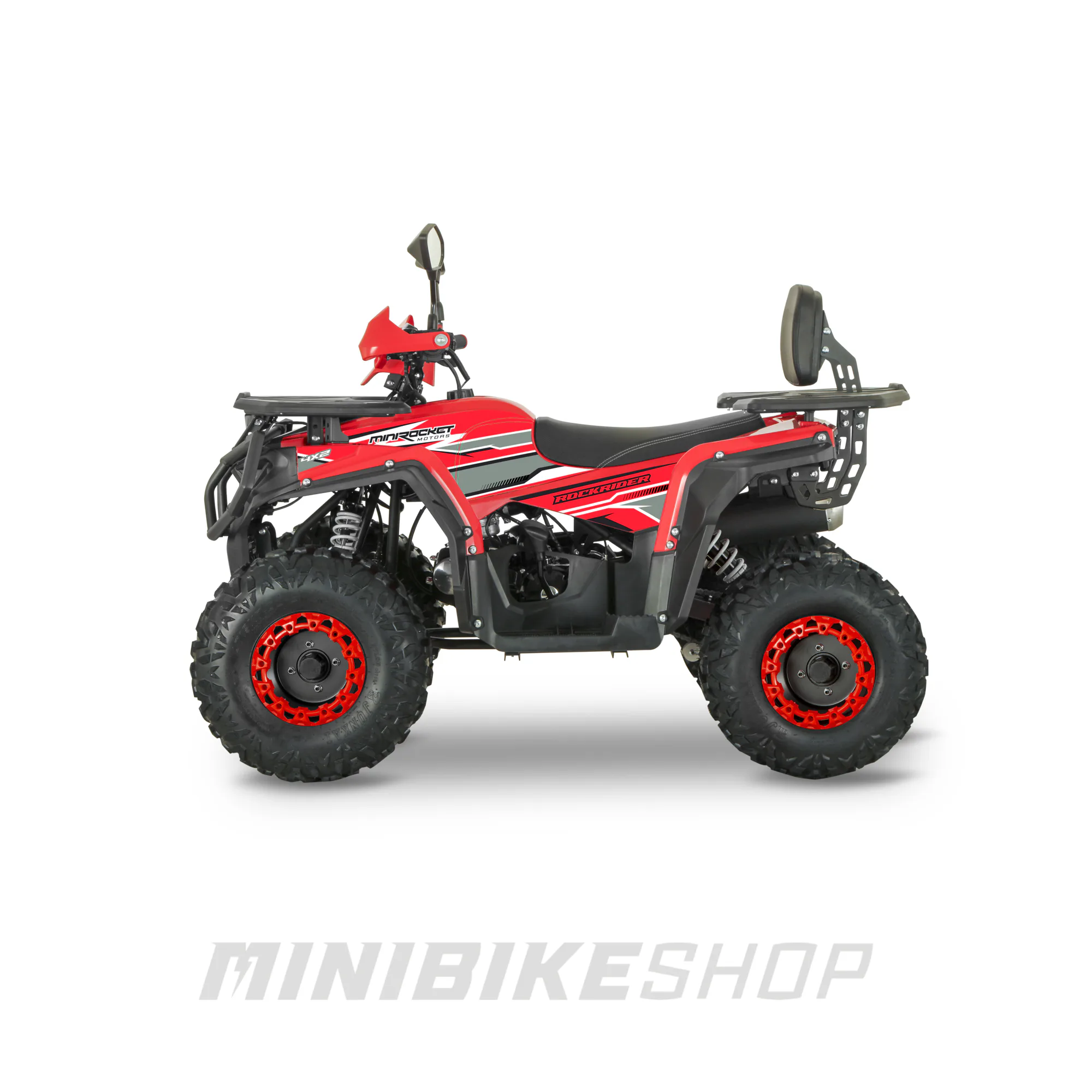 Atv 140cc Mini Rocket RockRider 8" semi-automat 4T benzina viteze 3+1 [8]