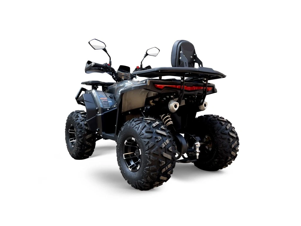 Atv 140cc Mini Rocket RockRider 8" semi-automat 4T benzina viteze 3+1 delux Carbon [17]