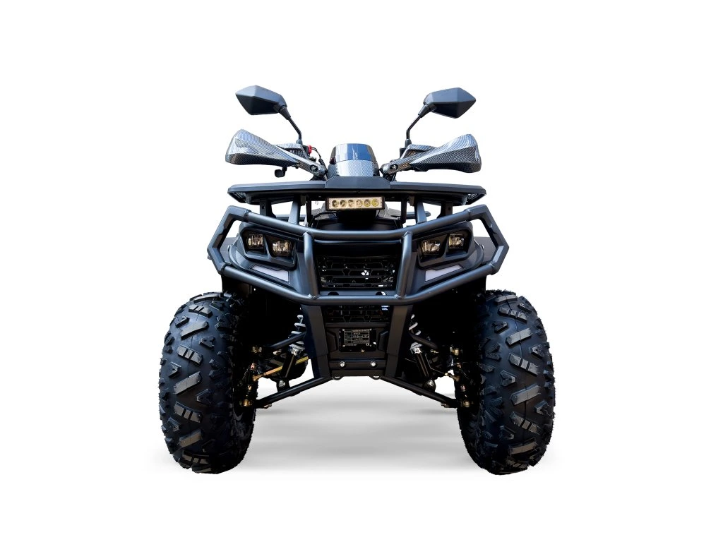Atv 140cc Mini Rocket RockRider 8" semi-automat 4T benzina viteze 3+1 delux Carbon [19]