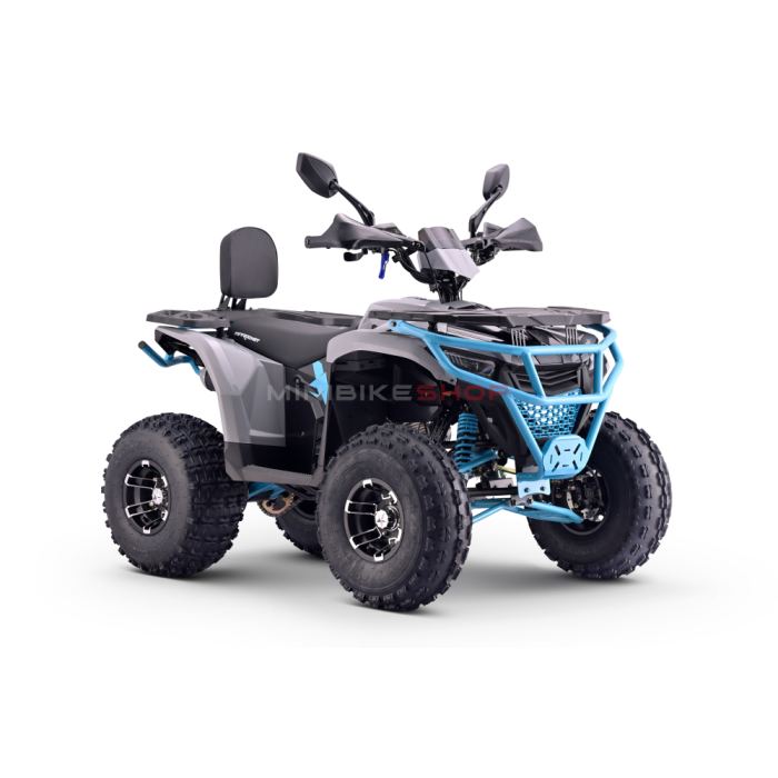 Atv 140cc Mini Rocket Troodon Deluxe 8" semi-automat 4T benzina viteze 3+1Negru [3]