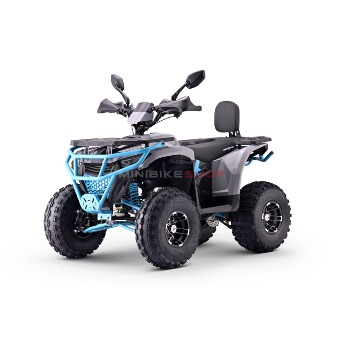 Atv 140cc Mini Rocket Troodon Deluxe 8" semi-automat 4T benzina viteze 3+1Negru [10]
