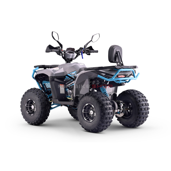 Atv 140cc Mini Rocket Troodon Deluxe 8" semi-automat 4T benzina viteze 3+1Negru [6]