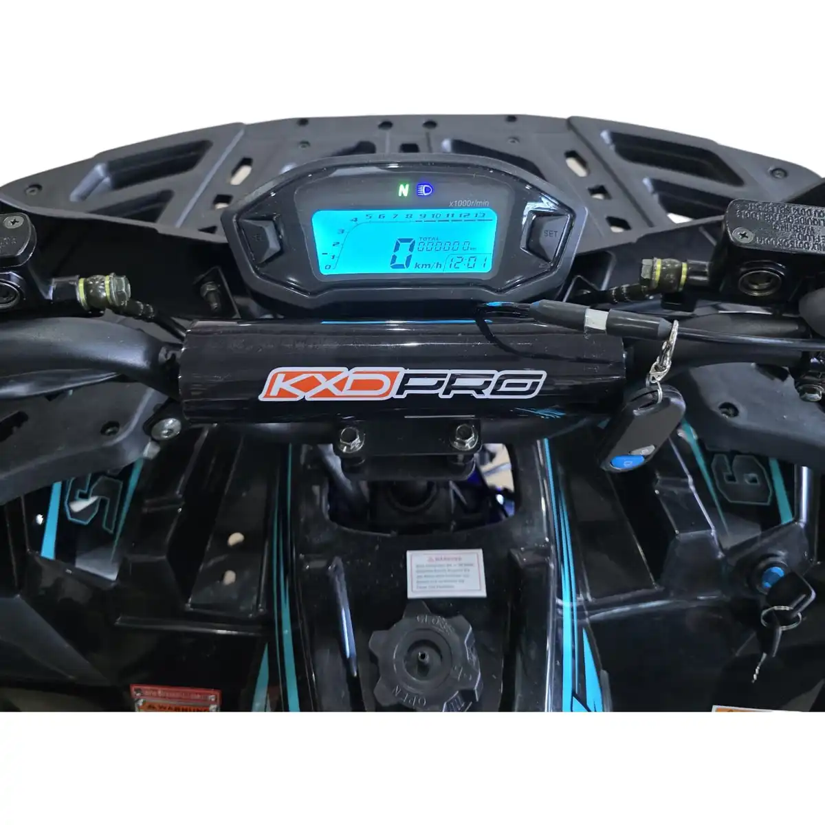 ATV-125cc, KXD, Defender 002, pornire e-start, cutie viteză automata, roţi 8inch, Portocaliu [5]