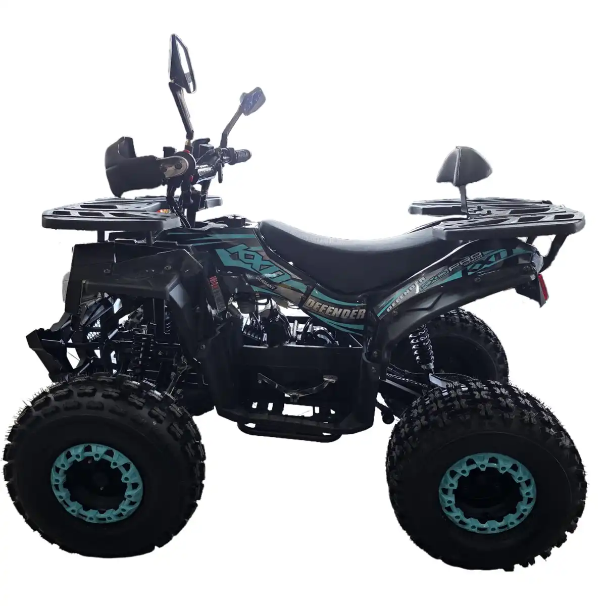 ATV-125cc, KXD, Defender 002, pornire e-start, cutie viteză automata, roţi 8inch, Portocaliu [8]