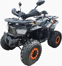 ATV-125cc, KXD, Defender 002, pornire e-start, cutie viteză automata, roţi 8inch, Portocaliu [1]