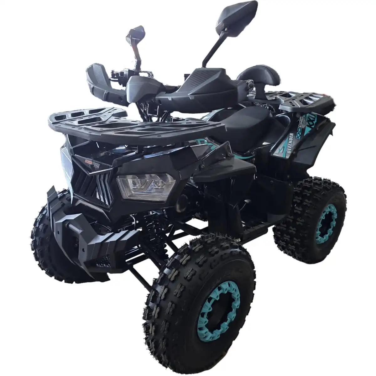ATV-125cc, KXD, Defender 002, pornire e-start, cutie viteză automata, roţi 8inch, Portocaliu [2]