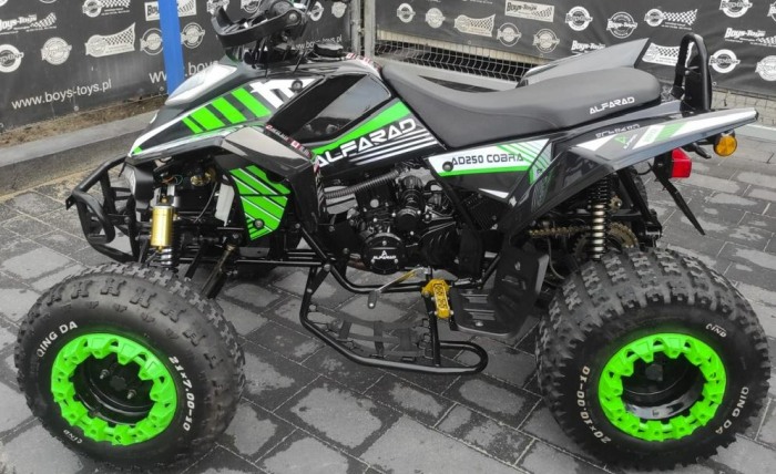 Atv 250cmc Quad Alfarad Cobra 250cc Injectie Roti 10'' 4 Timpi | Pornire La Buton [2]