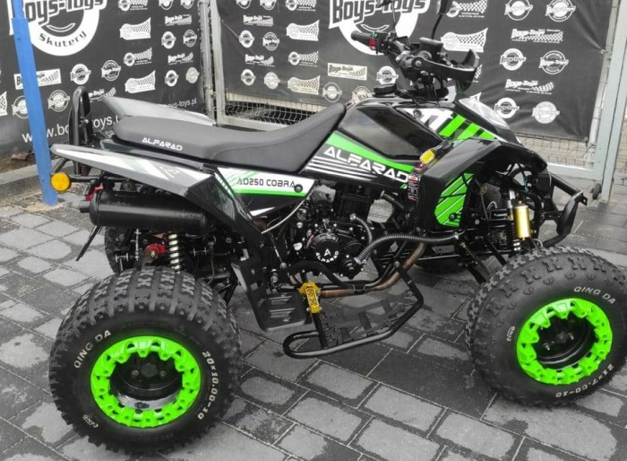 Atv 250cmc Quad Alfarad Cobra 250cc Injectie Roti 10'' 4 Timpi | Pornire La Buton [4]