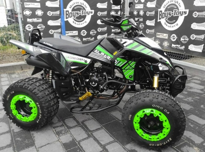 Atv 250cmc Quad Alfarad Cobra 250cc Injectie Roti 10'' 4 Timpi | Pornire La Buton [6]
