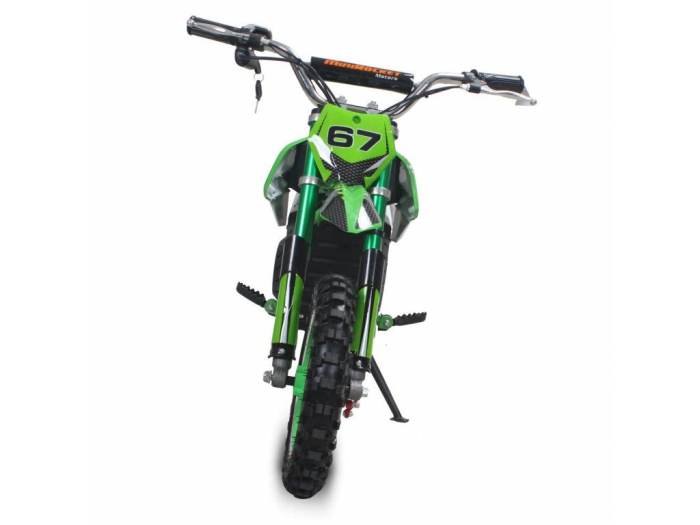 Motocicleta copii electrica MiniRocket VIPER 1000W roti 10/10"- Verde [3]