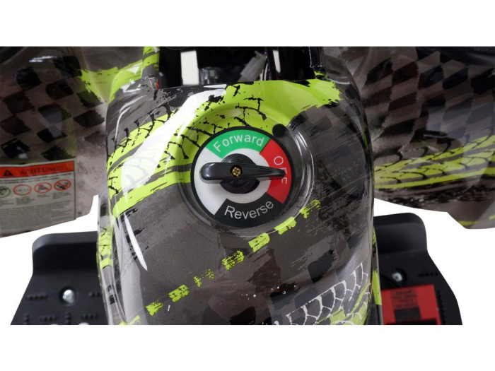 Atv Electric copii 3-7 ani Eco Torino 1000W 36V Graffiti Minirocket Verde [6]