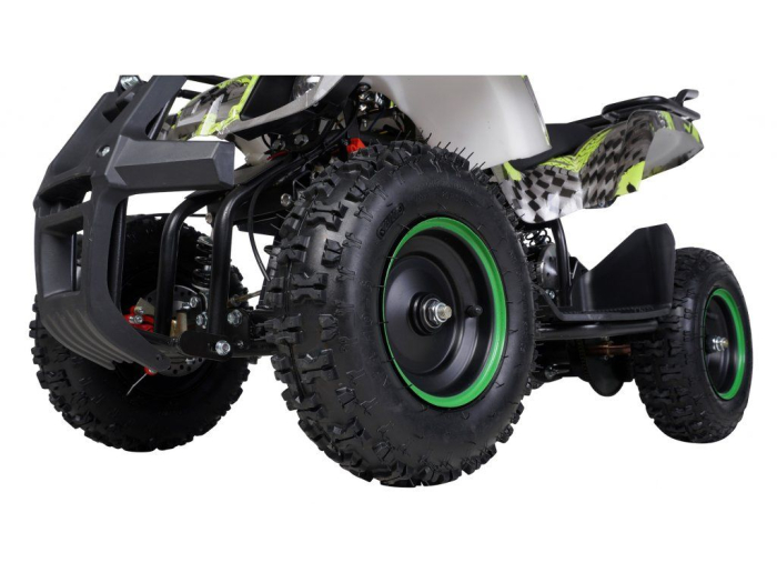 Atv Electric copii 3-7 ani Eco Torino 1000W 36V Graffiti Minirocket Verde [4]