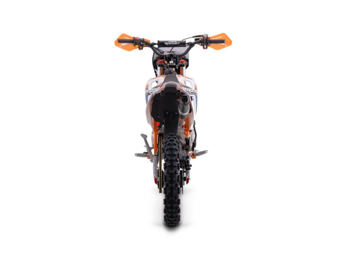 Motocicleta MiniRocket Dorado DT140cm3 roti  19"/16" pornire Buton- Portocaliu [5]