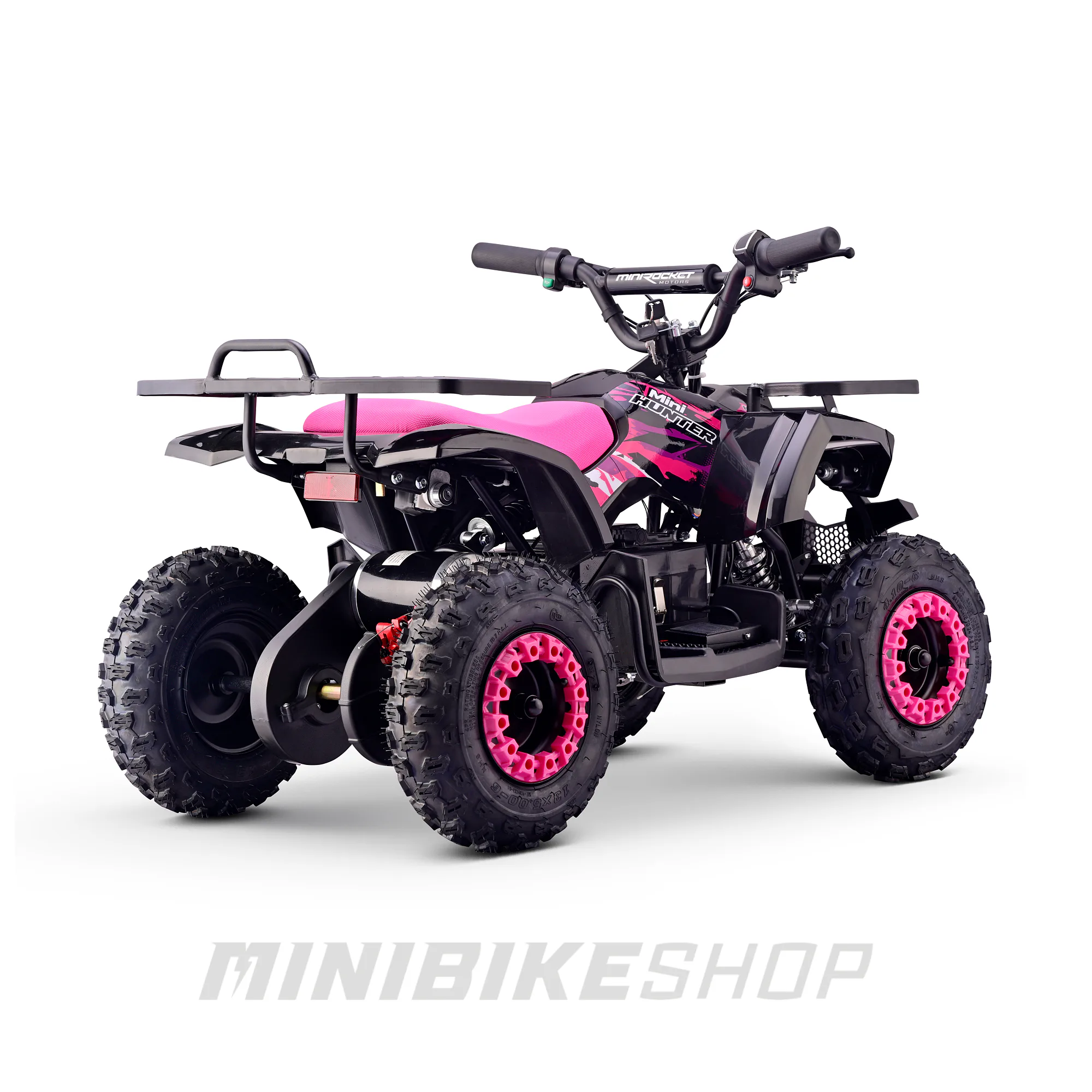 Atv Electric copii 3-7 ani Hunter 1000W 36V Roz [2]