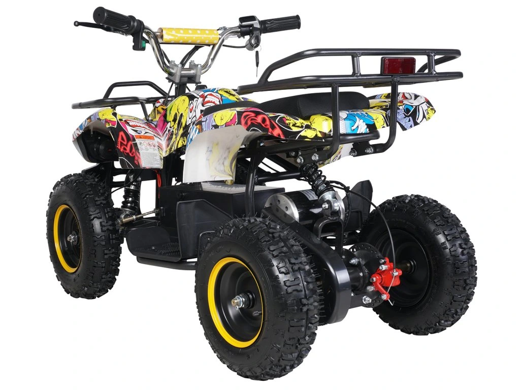 Atv Electric copii 3-7 ani Eco Torino 1000W 36V Graffiti Minirocket [7]