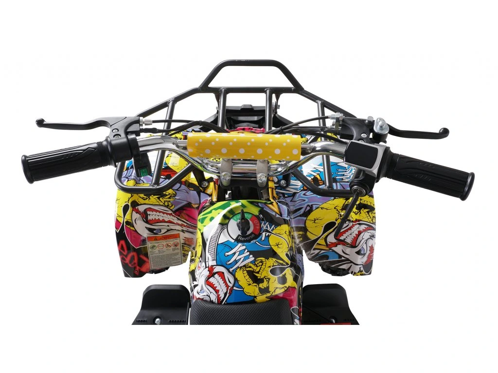 Atv Electric copii 3-7 ani Eco Torino 1000W 36V Graffiti Minirocket [9]