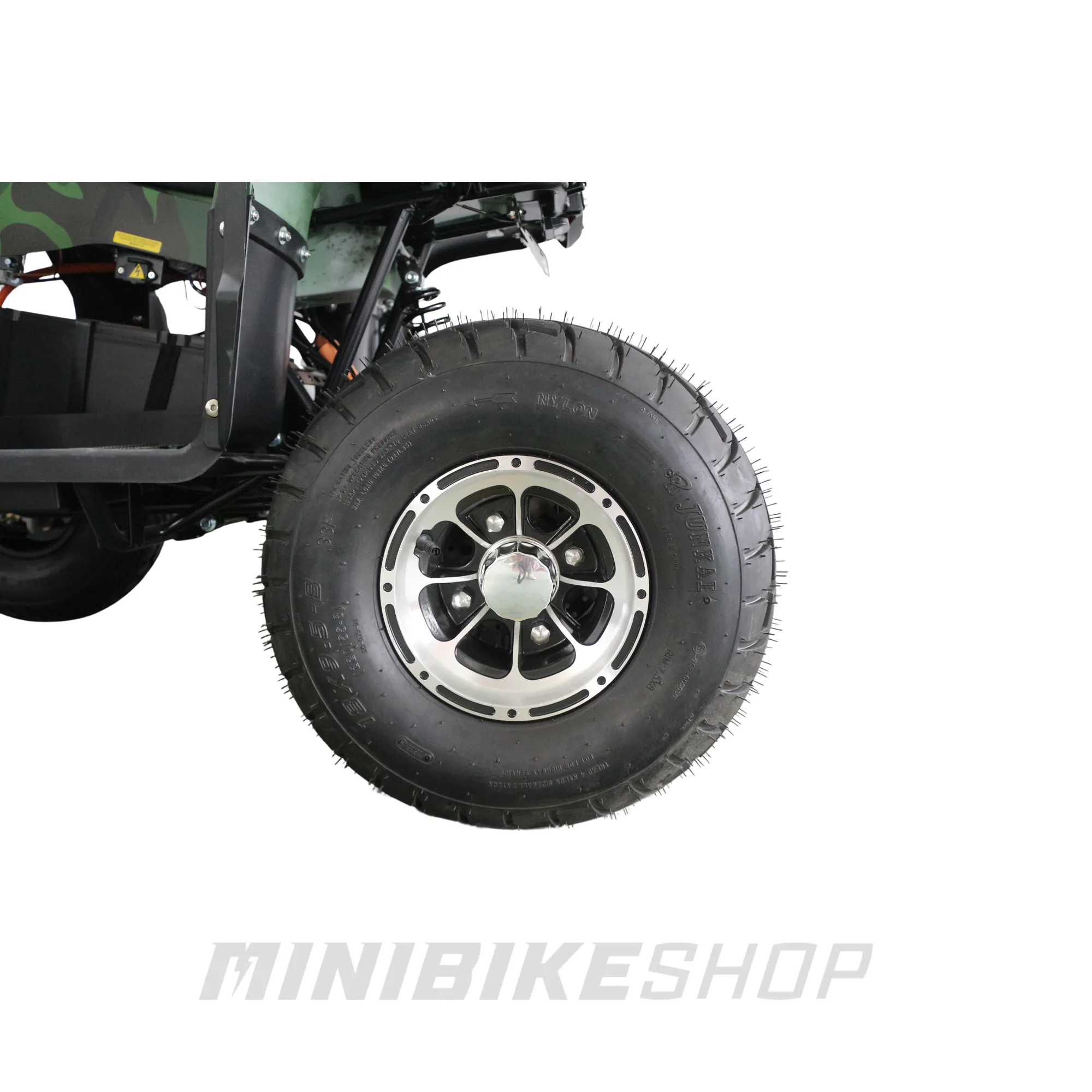 ATV Electric INMATRICULABIL RO MiniRocketEcoRunner 1500W 8" Deluxe  camuflaj Galben [3]