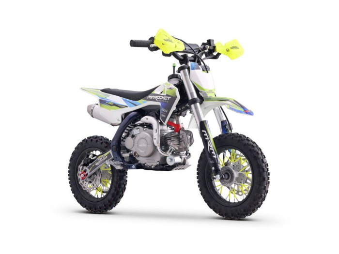 Motocicleta MiniRocket MiniPit DK60 cm3  roti 10"/10" pornire Buton- Albastru [6]
